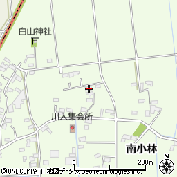 栃木県小山市南小林494周辺の地図