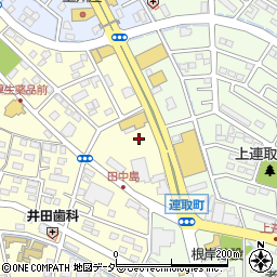 日産サティオ群馬カーフェスタ伊勢崎周辺の地図