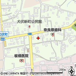 栃木県佐野市犬伏新町周辺の地図