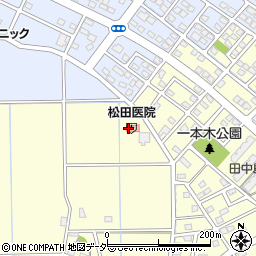 松田医院周辺の地図
