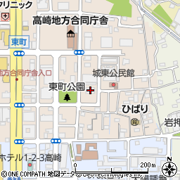 東鉄工業高崎支店周辺の地図