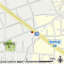 群馬県太田市新田小金井町1108周辺の地図