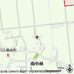 栃木県小山市南小林609周辺の地図
