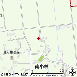 栃木県小山市南小林488周辺の地図