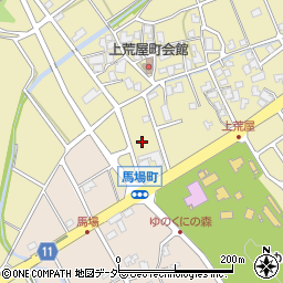 石川県小松市上荒屋町と周辺の地図