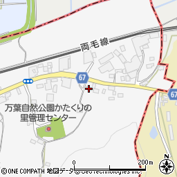 栃木県佐野市町谷町84周辺の地図