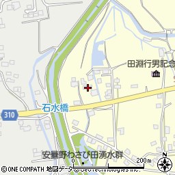 長野県安曇野市豊科南穂高重柳5005-1周辺の地図