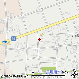 群馬県太田市新田小金井町1381-1周辺の地図