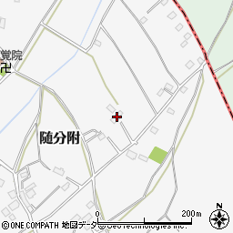 茨城県笠間市随分附624周辺の地図