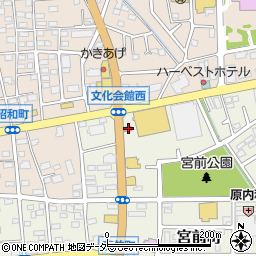 伊勢崎警察署宮前町交番周辺の地図