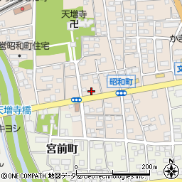 桐生伊勢崎線周辺の地図