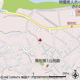 群馬県高崎市乗附町1200-1周辺の地図