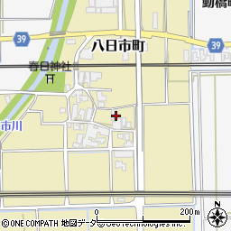 石川県加賀市八日市町周辺の地図
