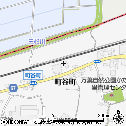 栃木県佐野市町谷町140周辺の地図