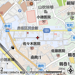 〒384-0011 長野県小諸市赤坂の地図