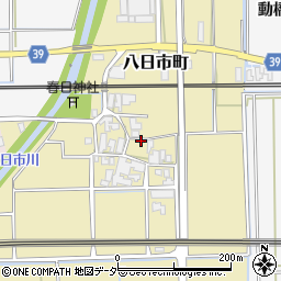石川県加賀市八日市町イ周辺の地図
