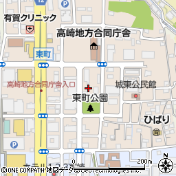日本キリスト教団高崎教会周辺の地図