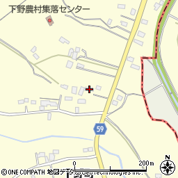 茨城県水戸市下野町432周辺の地図