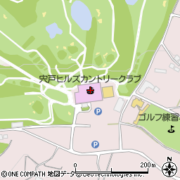 宍戸ヒルズカントリークラブ周辺の地図