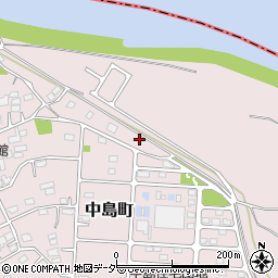 群馬県高崎市中島町270-8周辺の地図