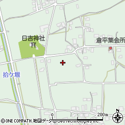長野県安曇野市穂高柏原1305周辺の地図