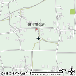 長野県安曇野市穂高柏原1360周辺の地図