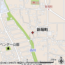 〒379-2143 群馬県前橋市新堀町の地図