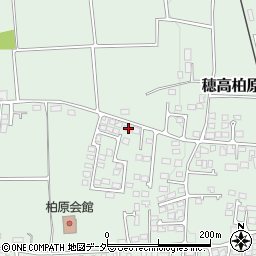 長野県安曇野市穂高柏原1464周辺の地図