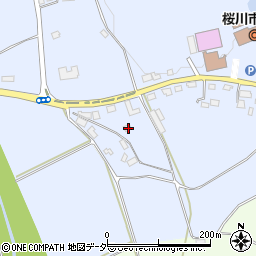 茨城県桜川市羽田957周辺の地図
