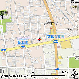 セブンイレブン伊勢崎昭和町店周辺の地図
