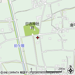 長野県安曇野市穂高柏原1296周辺の地図