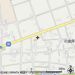 群馬県太田市新田小金井町1383周辺の地図