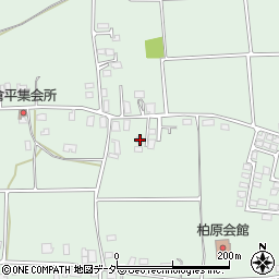 長野県安曇野市穂高柏原1437周辺の地図