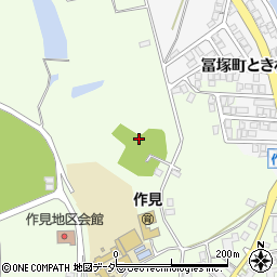 石川県加賀市作見町タ周辺の地図