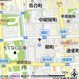 クボタ生花店周辺の地図