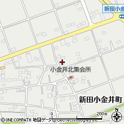 群馬県太田市新田小金井町1429周辺の地図
