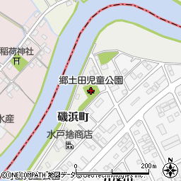 郷土田児童公園周辺の地図