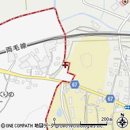 栃木県佐野市町谷町1864周辺の地図