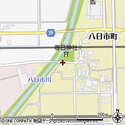 石川県加賀市八日市町ハ周辺の地図