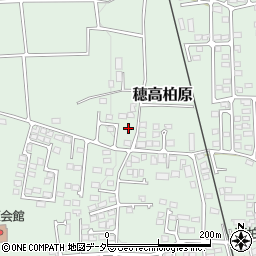 長野県安曇野市穂高柏原1788周辺の地図