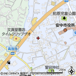 中澤自動車鈑金周辺の地図