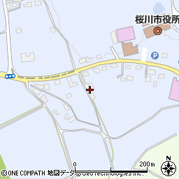 茨城県桜川市羽田960-8周辺の地図