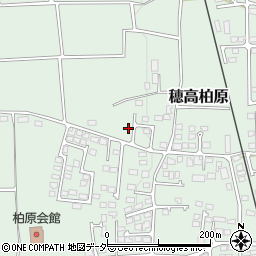 長野県安曇野市穂高柏原1790周辺の地図