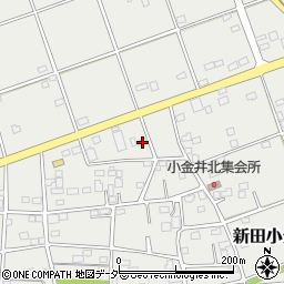 群馬県太田市新田小金井町1388周辺の地図