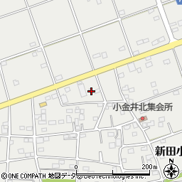 群馬県太田市新田小金井町1386-10周辺の地図