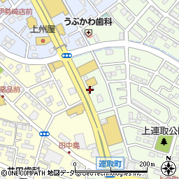 河原実業株式会社　伊勢崎営業所周辺の地図