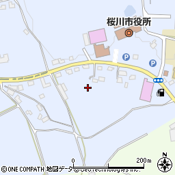 茨城県桜川市羽田961-1周辺の地図
