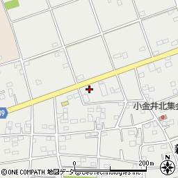 群馬県太田市新田小金井町1386-3周辺の地図