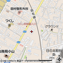 ブックオフ　小山花垣店周辺の地図