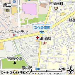 ワークマンプラス伊勢崎昭和店駐車場周辺の地図